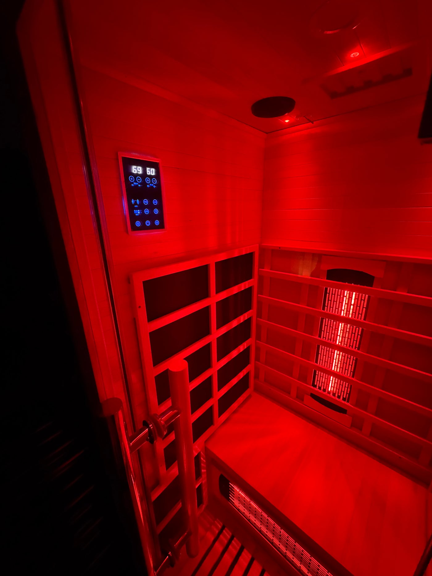 Solo+ Full-Spectrum Infrared Sauna installed and assembled in an Auckland home